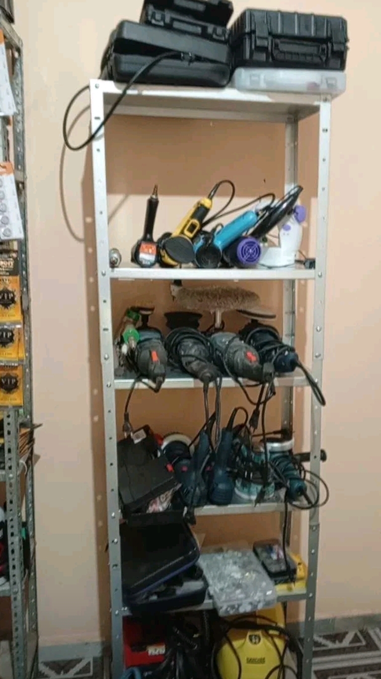 Estante de aço montada por cliente